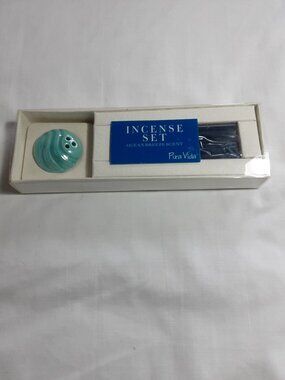 Pura Vida Incense Set sticks and holder Ocean Breeze Scent
